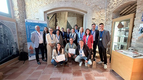 At the 2026 plenary session of the Spanish Network of Fisheries Groups.