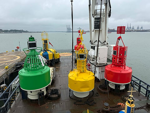 Visit to Harwich depot, where Trinity House services UK aids to navigation.