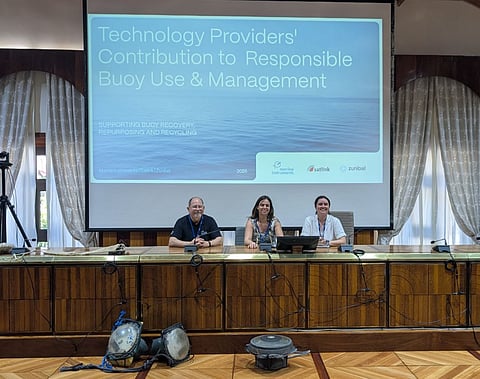 Pacific Community (SPC) Workshop on Drifting Fish Aggregating Devices (dFADs) in Papeete, French Polynesia (Greg Hamman, Patricia Ordóñez, Kathryn Gavira O’Neill).