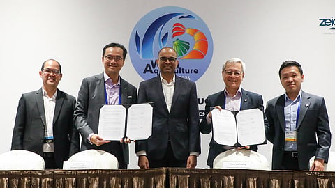 Launch of the Feed and Feed Ingredient Technology Centre (F2TC) at World Aquaculture Singapore 2026.