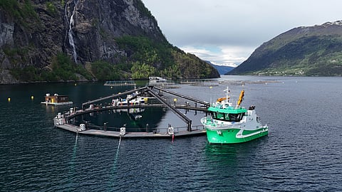 Hybrid service vessel Multi Storfjord.