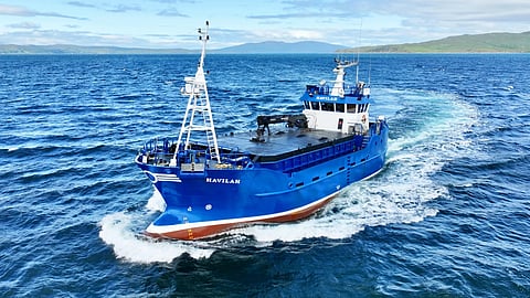 Havilah vessel, owned by Inverlussa Marine Services.