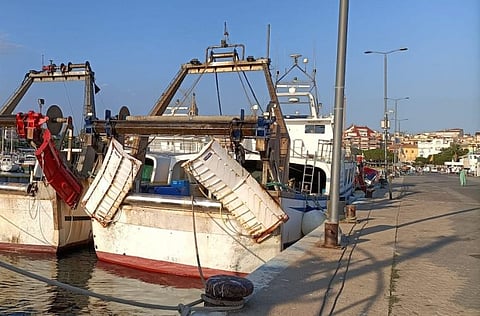 55% of the Mediterranean bottom trawl fleet is now equipped with flying doors.