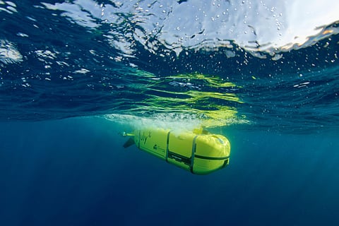 Deep-sea autonomous underwater vehicle ocean observation at depths of up to 6,000 metres.