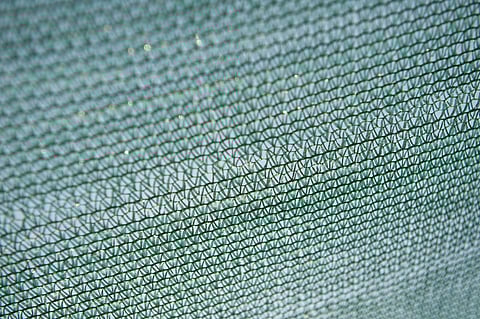 small mesh against the sky. Sunshine and summer