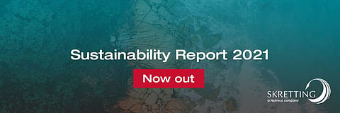 Health & Welfare, Climate & Circularity, and Good Citizenship, main Skretting’s annual Sustainability Report 2021 topics