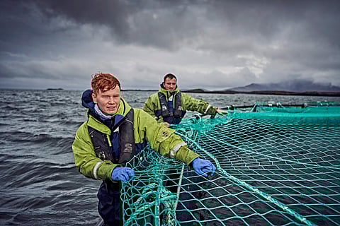 Loch Duart Salmon, served for third time in a row at an international event