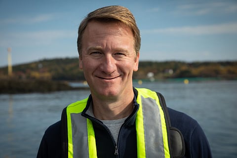Joel Richardson, Vice President of Public Relations at Cooke Aquaculture Inc.