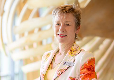 Debra Hellbach, Manager at Vancouver Island University Centre for Seafood Innovation. Photo: Gloria Bell Island Expressions Photography.