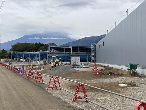 The plant is fast progressing and the new feeding system will be installed partly outside the building, crdit by Graintec