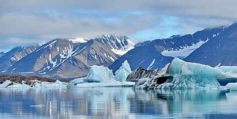 Landscape of the Svalbard archipelago. Photo: Adobe Stock.