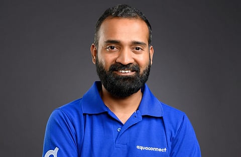 Rajamanohar Somasundaram, founder and CEO of Aquaconnect, a full-stack technology platform devoted to aquaculture. Photo: Aquaconnect.