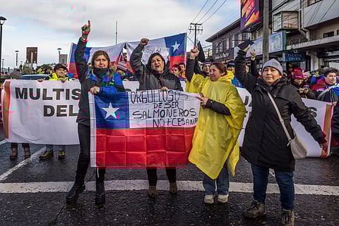 #YoSoyDelSurSoySalmonero. Photo by: SalmonChile.