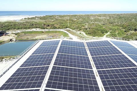 Tocha facility in Portugal. Photo by: Stolt Sea Farm.