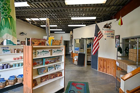 Tlingit and Haida Indian Tribes acquire Alaska Seafood Company, including the small storefront for direct sales the company has in Juneau. Photo: Tlingit & Haida.