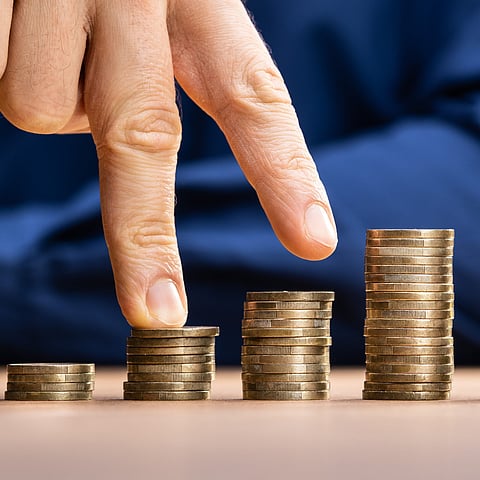 Investment steps. Business loan and tax money. Photo by: Adobe Stock.