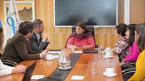 The agreement meeting. Photo by: CONICET.