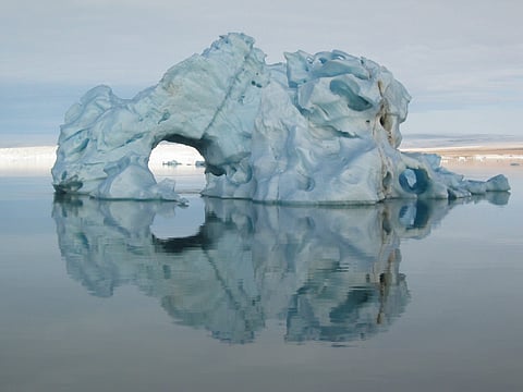Ice floe. Photo by: Akvaplan-niva