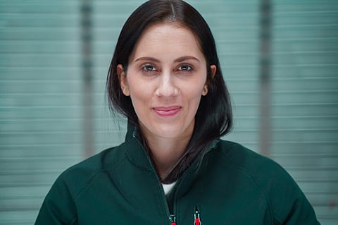 Carolin Ackermann, co-founder and CEO of SEAWATER Cubes. Photo: Carolin Ackermann / SEWATER Cubes.