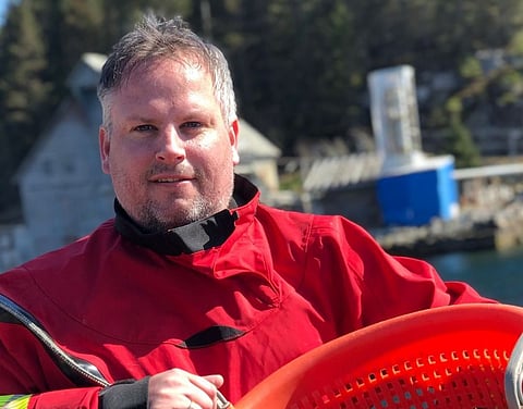 Tekslo CEO and co-founder Runar Trellevik. Photo: Tekslo Seafood.