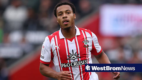 Southampton, England, 14th September 2025. Cameron Archer of Southampton during the Southampton vs Portsmouth Sky Bet Championship match at St Mary's Stadium, Southampton.