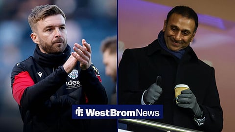 James Morrison applauds, while Shilen Patel put up his thumb in a side-by-side image