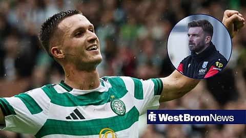 Jonny Kenny and West Brom boss James Morrison