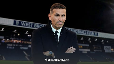 Khaldoon Al Mubarak at West Brom's The Hawthorns stadium