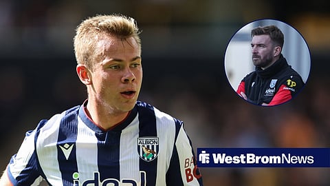 West Brom ace Aune Heggebo and James Morrison