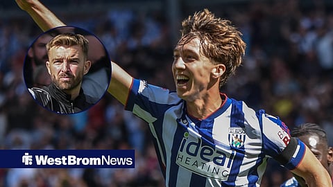 West Brom star Harry Whitwell and James Morrison