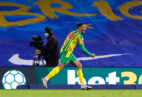 Karlan Grant posts tweet after first West Brom goal in draw v Brighton