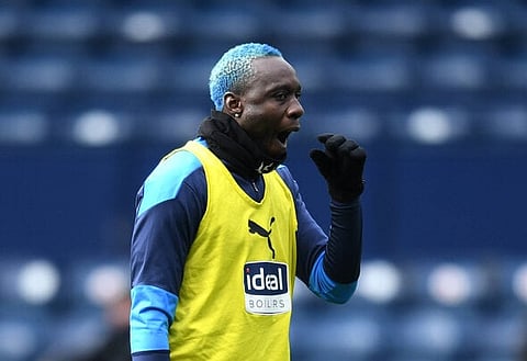 Chris Lepkowski reacts to Mbaye Diagne failing to score in West Brom v Newcastle