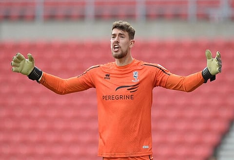 West Brom loanee Alex Palmer makes series of howlers in Lincoln v Oxford Utd