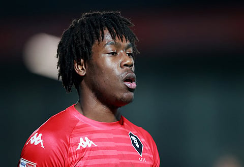 Salford striker Brandon Thomas-Asante undergoing West Brom medical