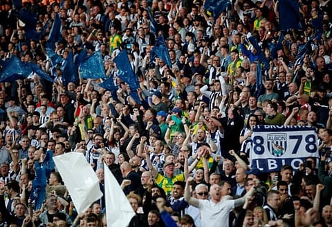 West Brom fans watching their team play (Photo: IMAGO)