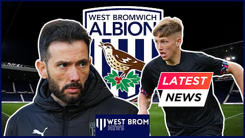 Carlos Corberan brought Callum Marshall to West Brom on loan from West Ham in January
