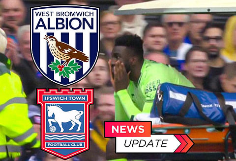 A distraught Dike was withdrawn by West Brom, via Sky Sports - https://twitter.com/SkyFootball/status/1756319144348106941/photo/1
