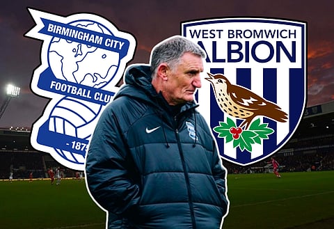 Tony Mowbray remains a popular figure at West Brom. Credit - Birmingham City via X.