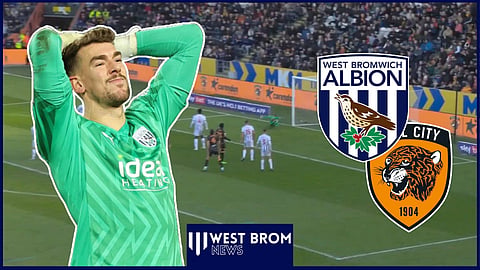 Alex Palmer has solified his spot as the West Brom number one. Image from Sky Sports.