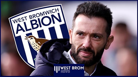 West Brom manager Carlos Corberan