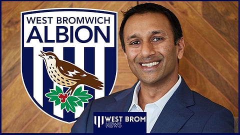 Shilen Patel has taken over from Guochuan Lai at West Brom
