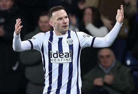 Ex-Aston Villa forward Andi Weimann scored a winner against Birmingham City on his West Brom home debut at The Hawthorns.