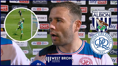 Steve Cook wasn't pleased with West Brom ace Cedric Kipre. Credit: Sky Sports