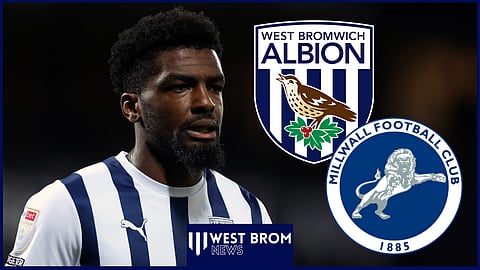 Cedric Kipre struggled in West Brom versus Milllwall at The Den