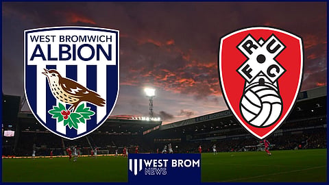 West Brom beat Rotherham United at The Hawthorns