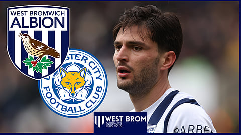 West Brom midfielder Okay Yokuslu gave away a penalty vs Leicester City
