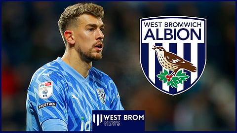 West Brom goalkeeper Alex Palmer