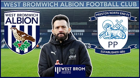 Carlos Corberan has named his West Brom starting line-up to face Preston