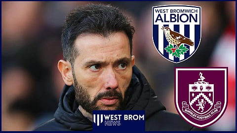 West Brom manager Carlos Corberan was previously linked with Burnley