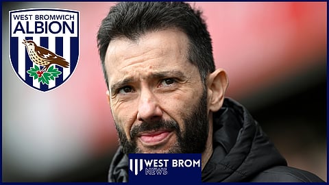 West Brom manager Carlos Corberan